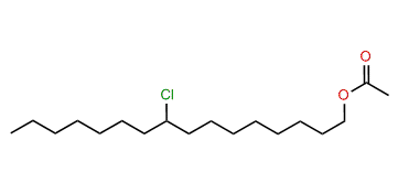 9-Chlorohexadecyl acetate